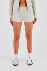 Rib Short - Grey
