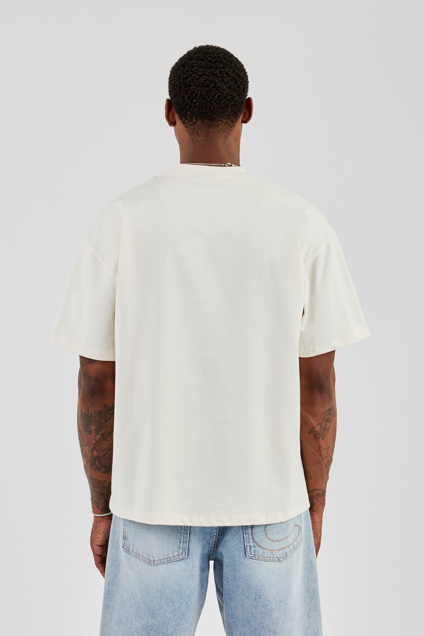 Cherub Circuito Oversize-T-Shirt - Off White