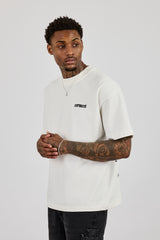 Oversized Rio Graphic Print T-Shirt - Off White