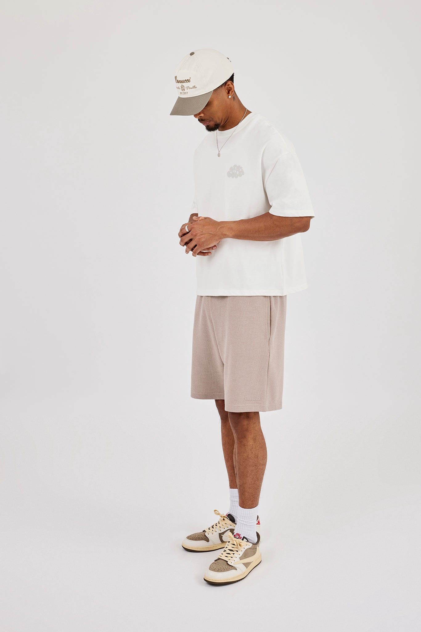 Waffle Relaxed Short - Stone