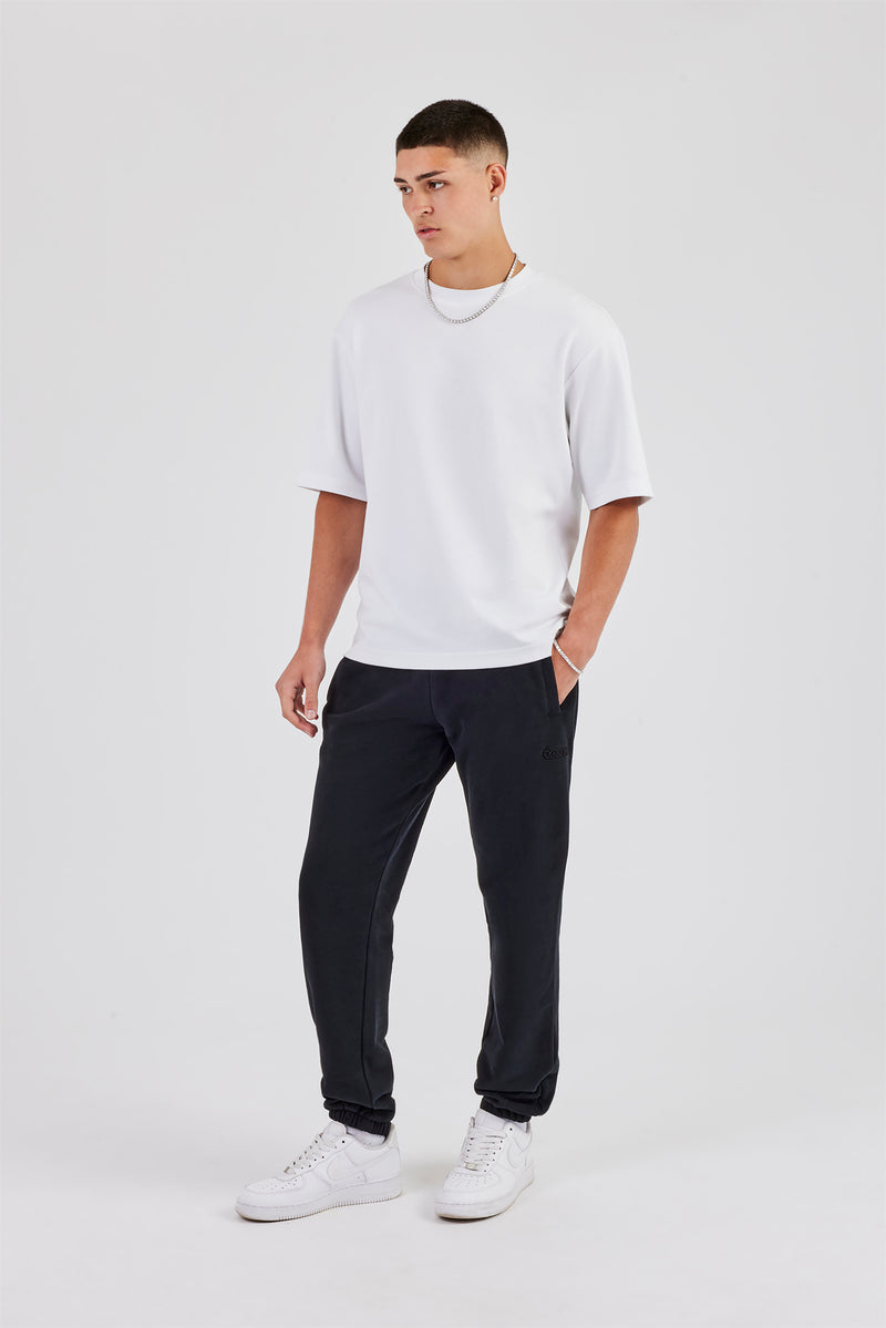 Cuffed Jogger - Black