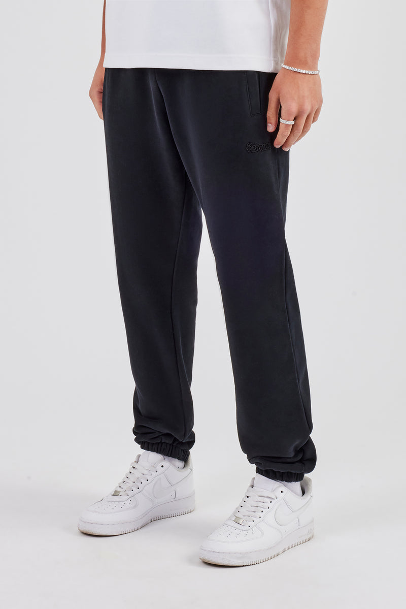 Cuffed Jogger - Black