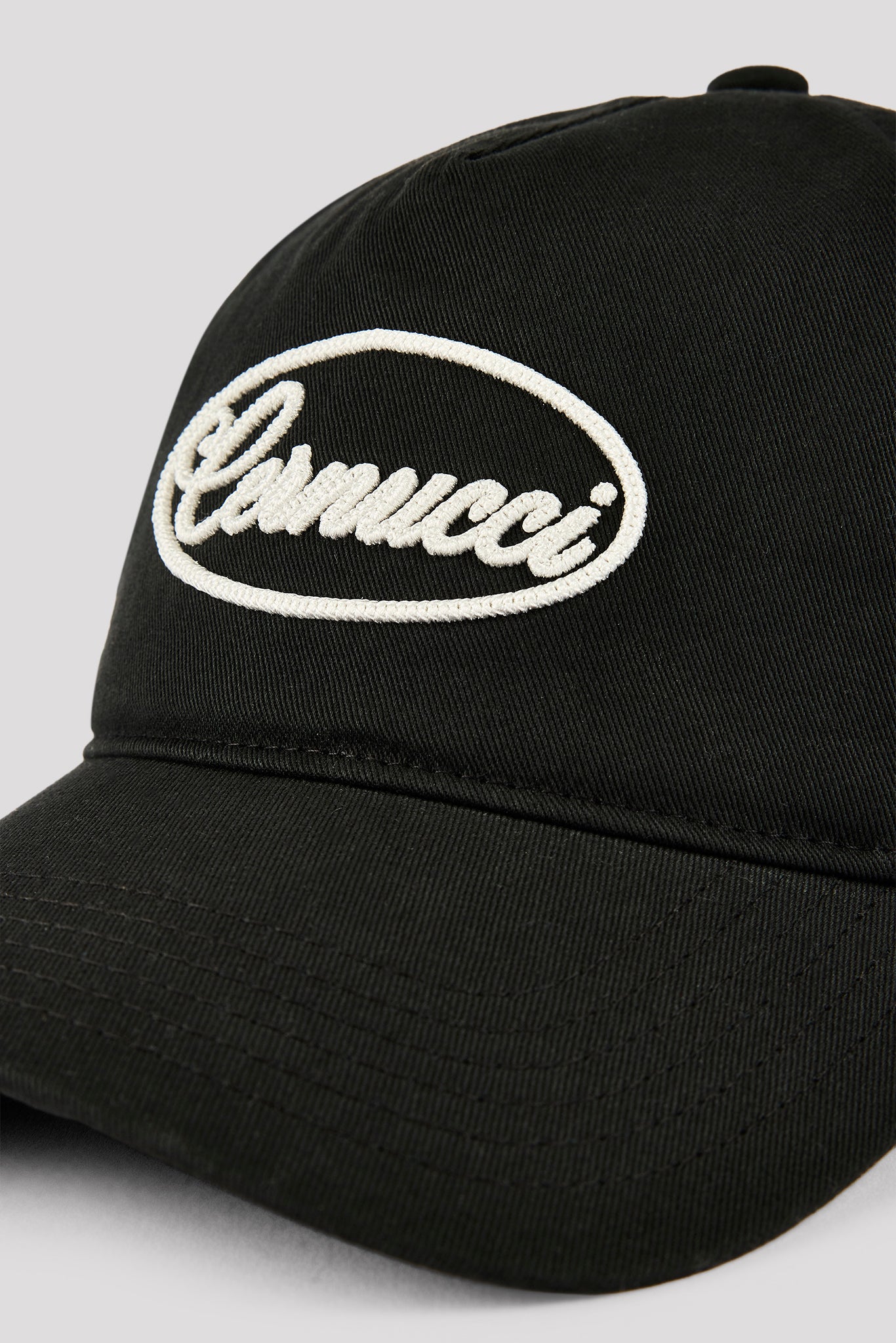 Washed Logo Cap - Washed Black