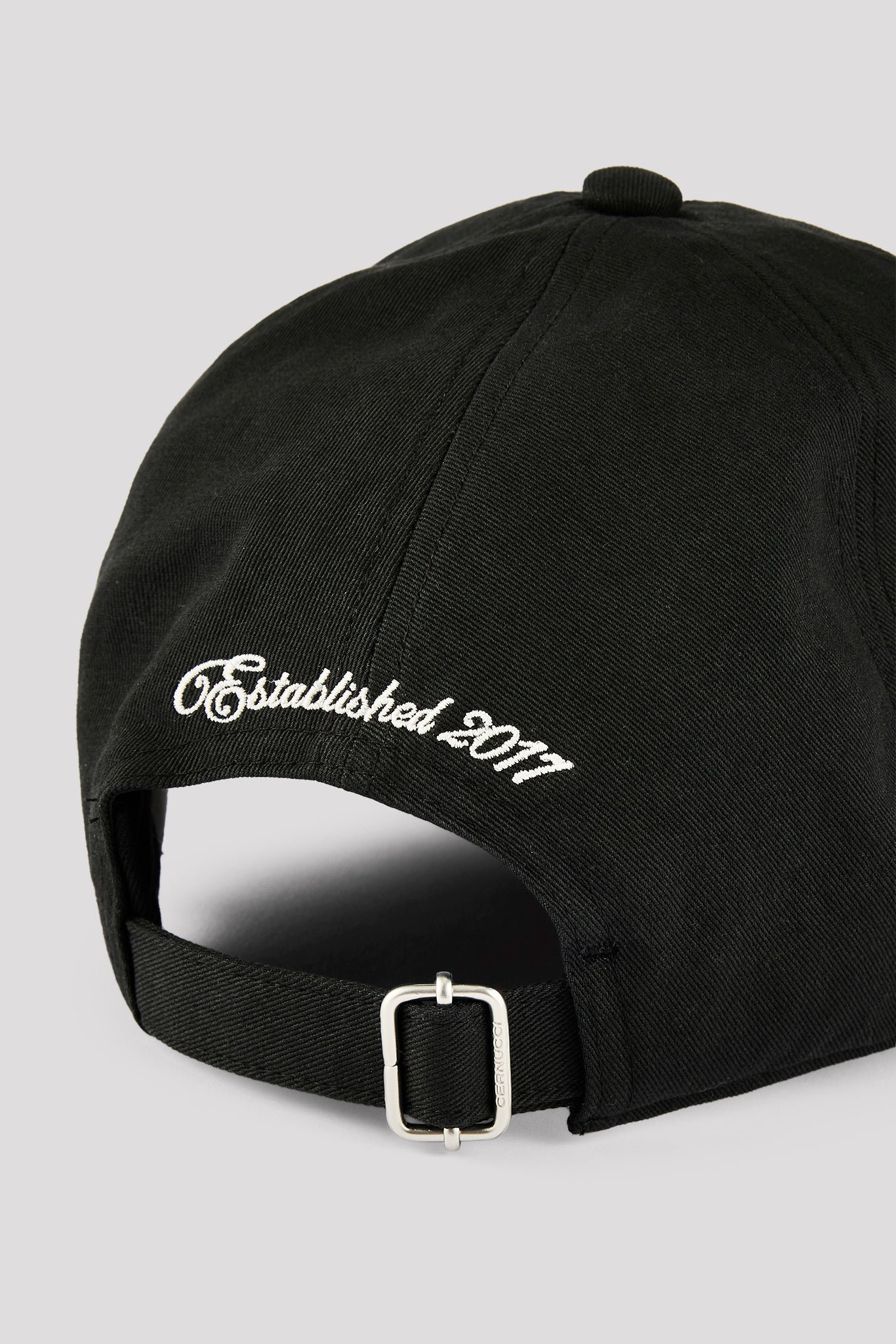 Washed Logo Cap - Washed Black