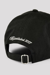 Washed Logo Cap - Washed Black
