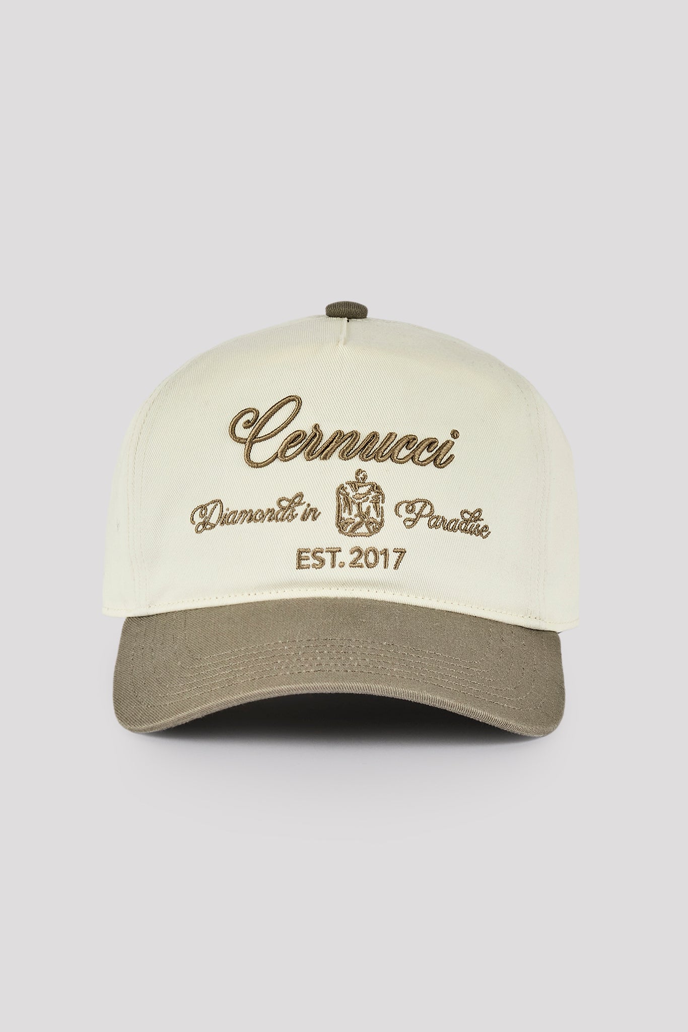 Cernucci Diamonds Cap - Off White