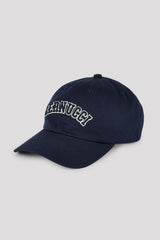 Womens Embroidered Cap - Navy
