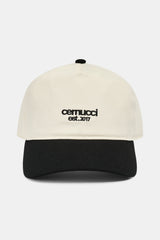 Contrast Micro Logo Cap - Black