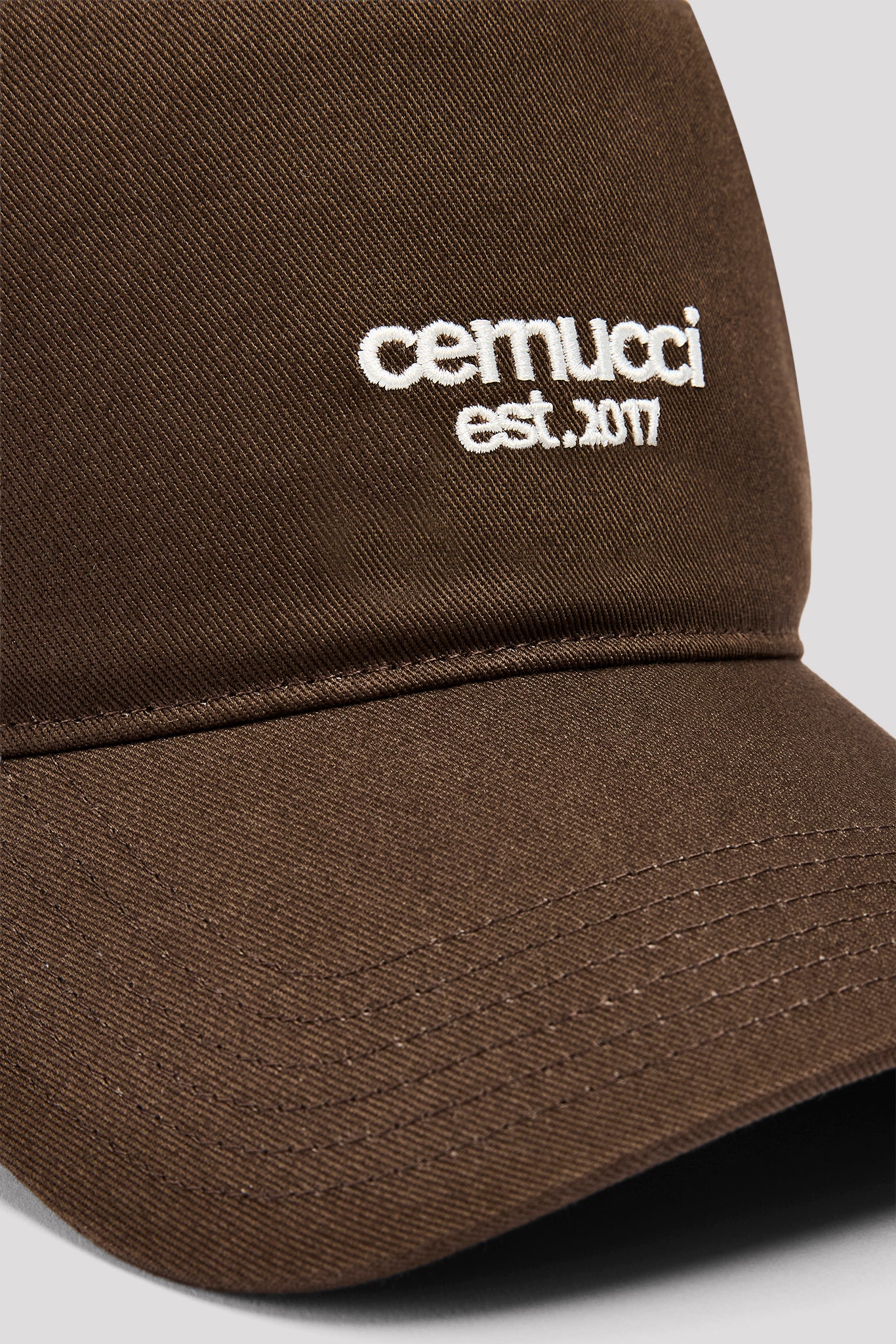 Micro Logo Cap - Brown