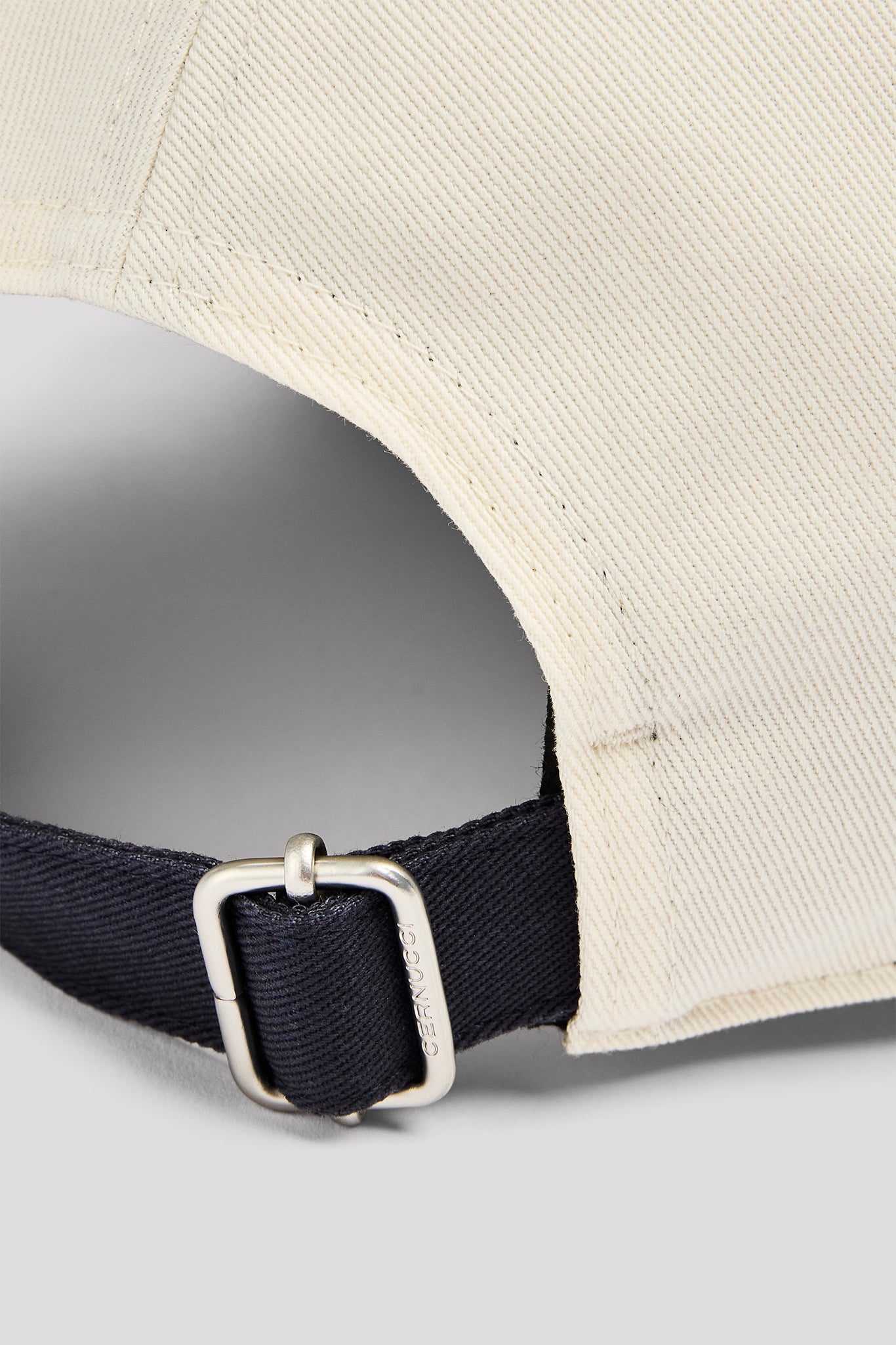 Ladies Contrast Micro Logo Cap - Navy