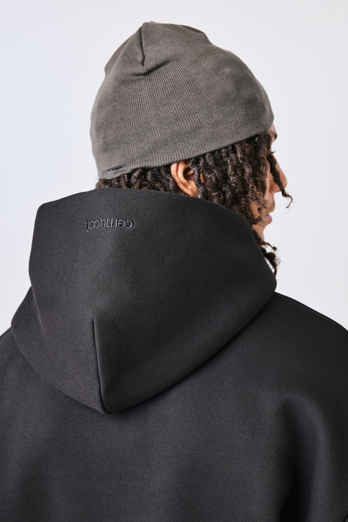 480GSM Fleece Hoodie - Black