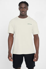 Oversized Yacht Graphic T-Shirt - Ecru