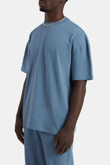 Oversized T-Shirt - Steel Blue