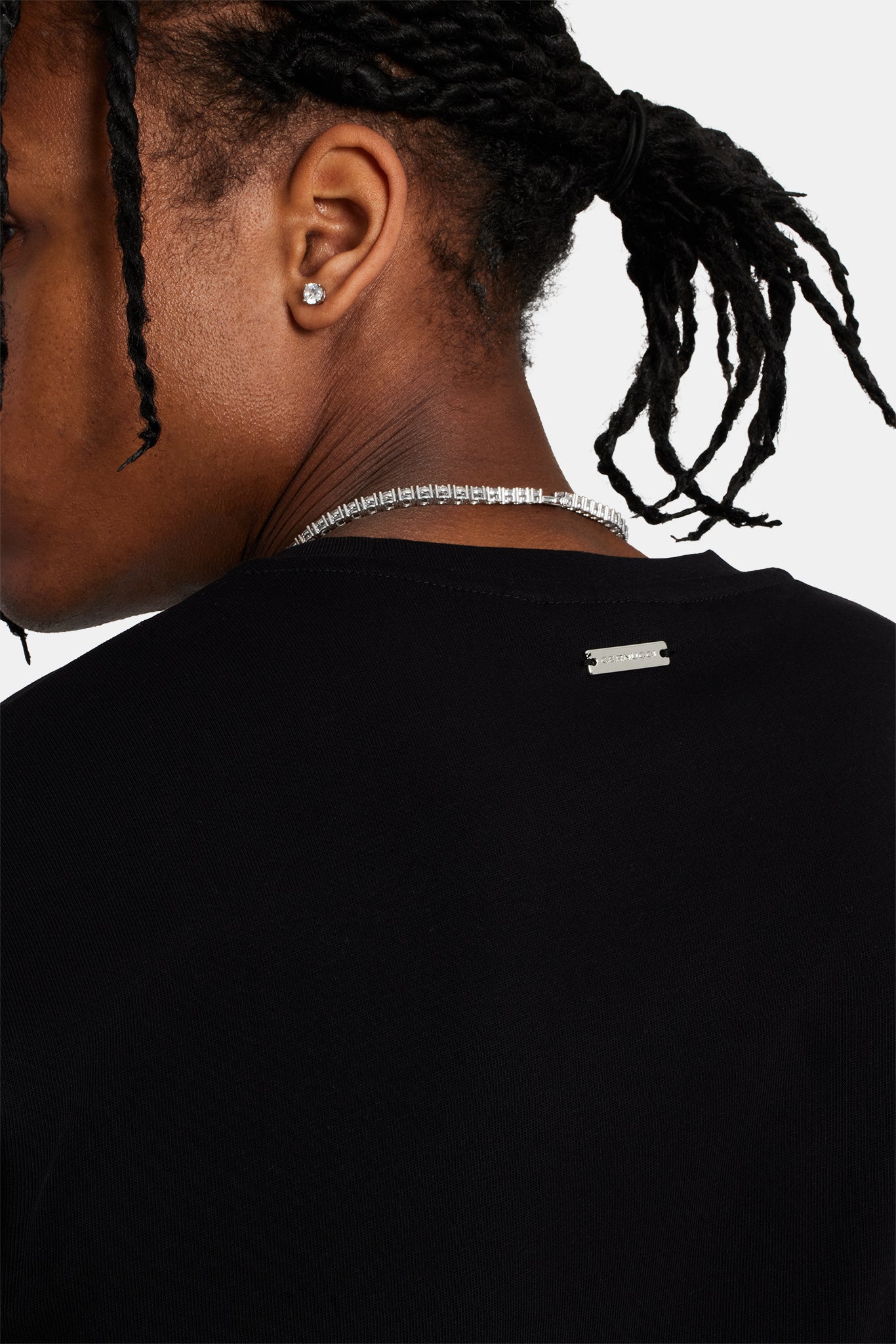 Cernucci T-Shirt - Verwaschenes Schwarz