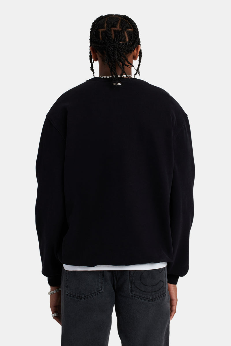 Cernucci Sweatshirt - Washed Black