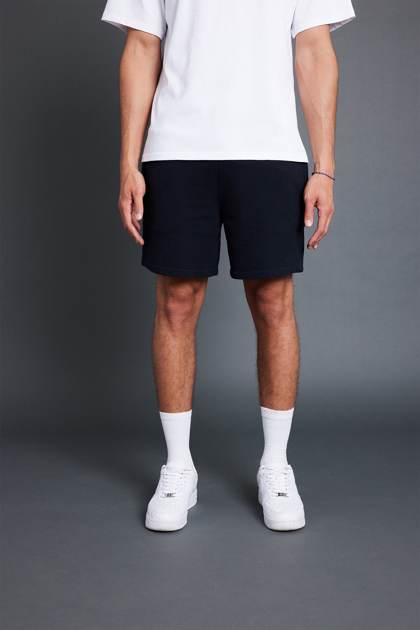 Sweatshorts - Schwarz