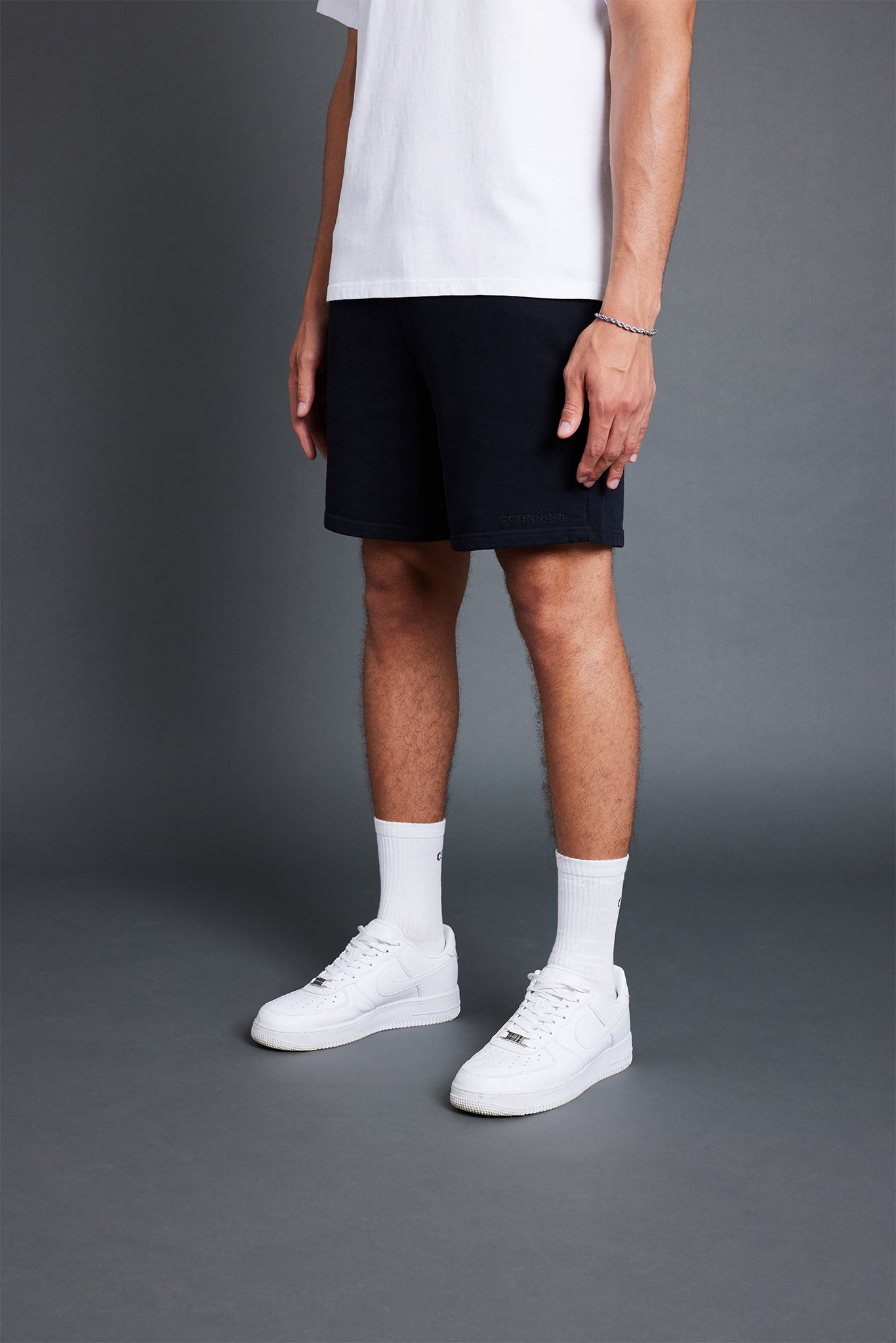 Sweatshorts - Schwarz