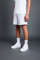 Relaxed Shorts - Light Grey Marl