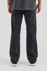 Mens Relaxed Fit Jeans - Washed Black