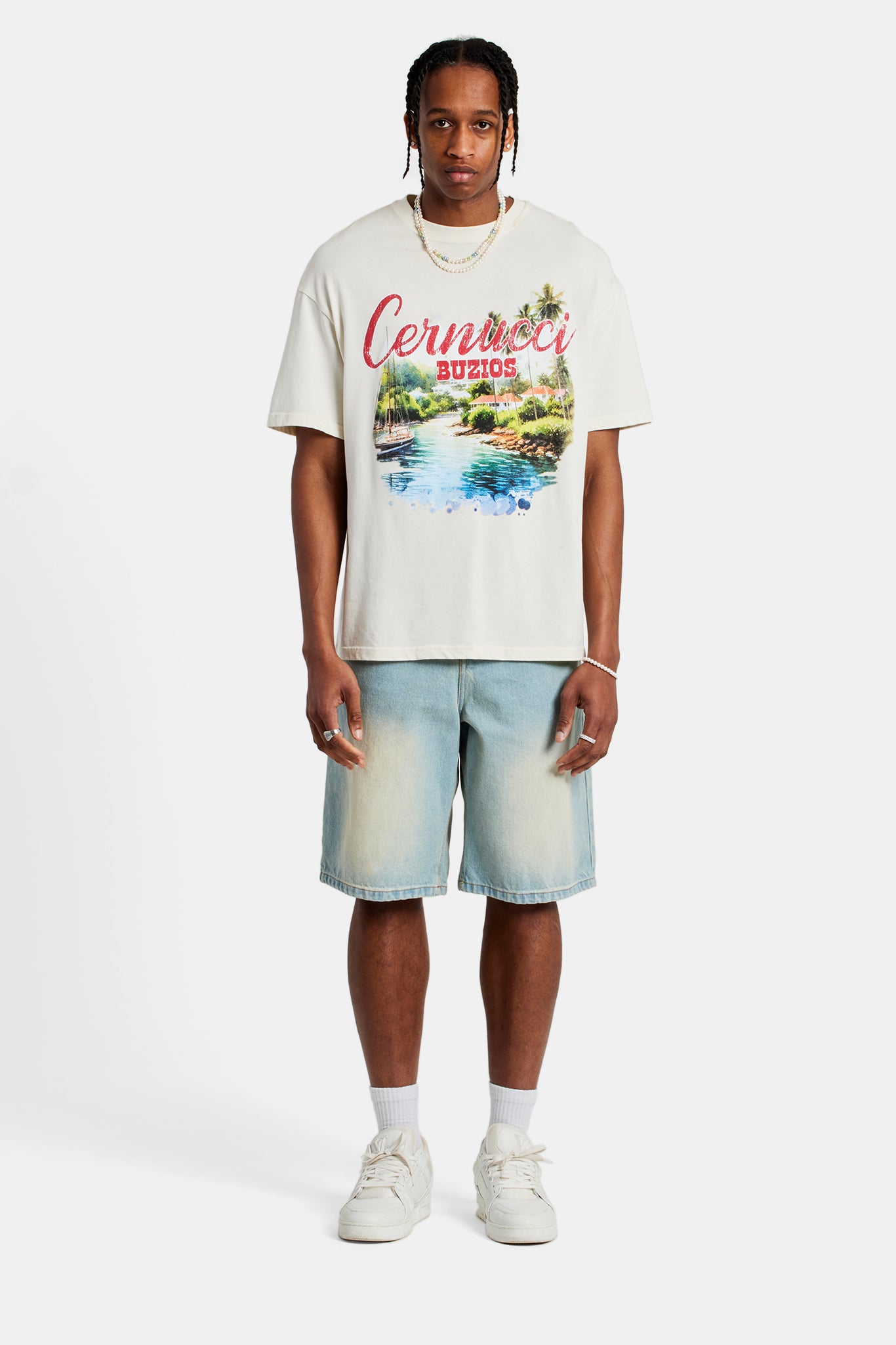 Buzios Oversized T-Shirt - Off White