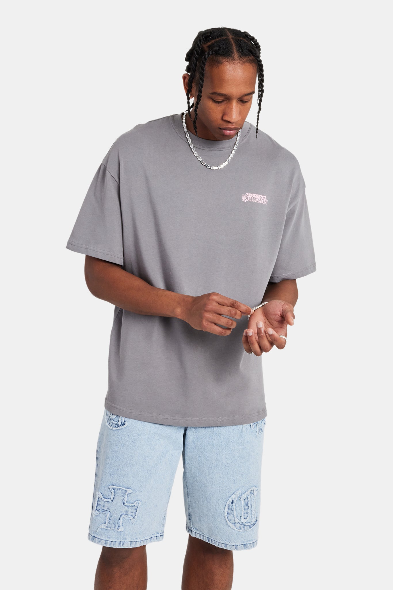 Ipanema Oversize-T-Shirt - Anthrazit