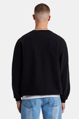 Cernucci Est Embroidered Sweatshirt - Black