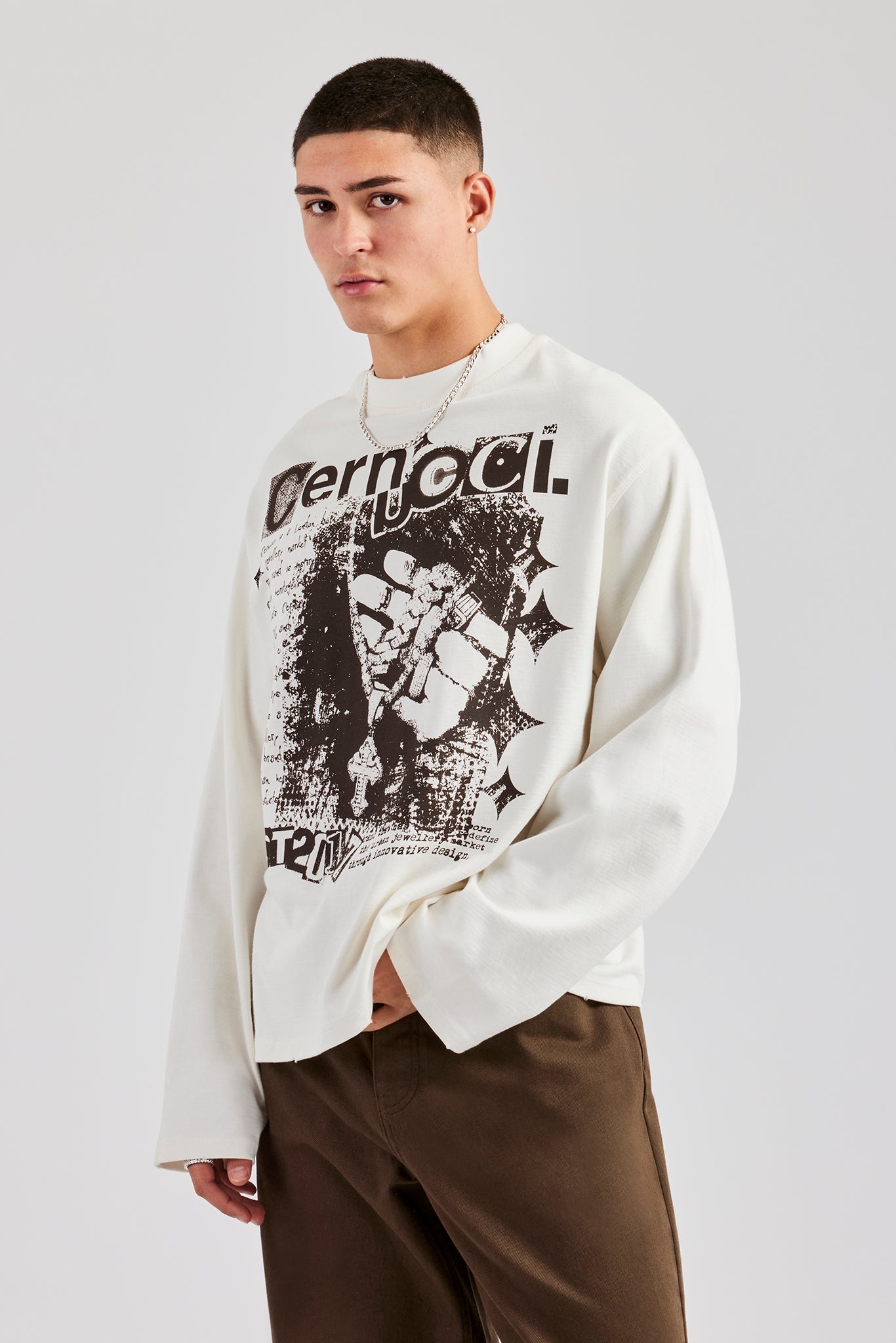 Long Sleeve T-Shirt - Off White