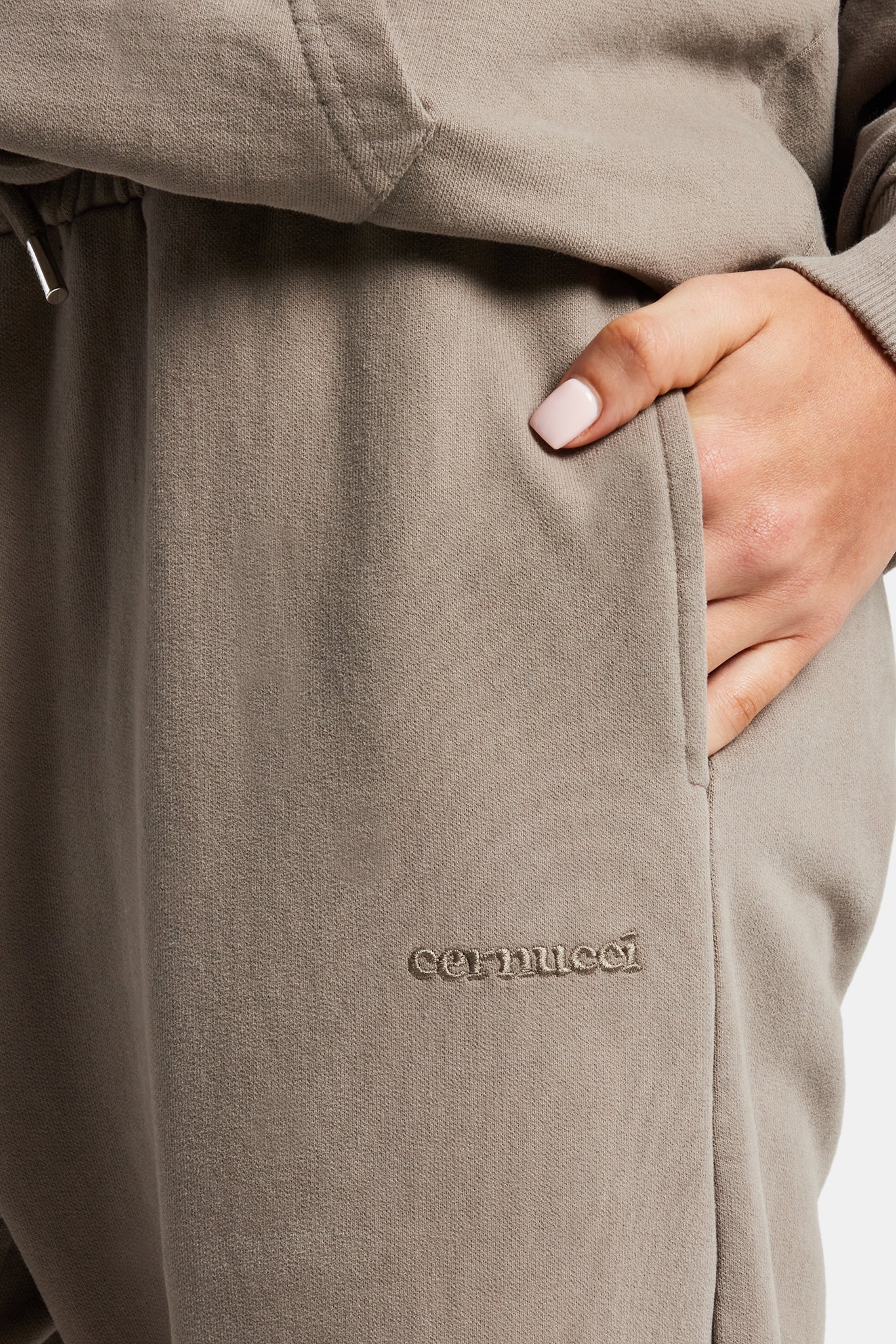 Cernucci Zip Through Tracksuit - Taupe