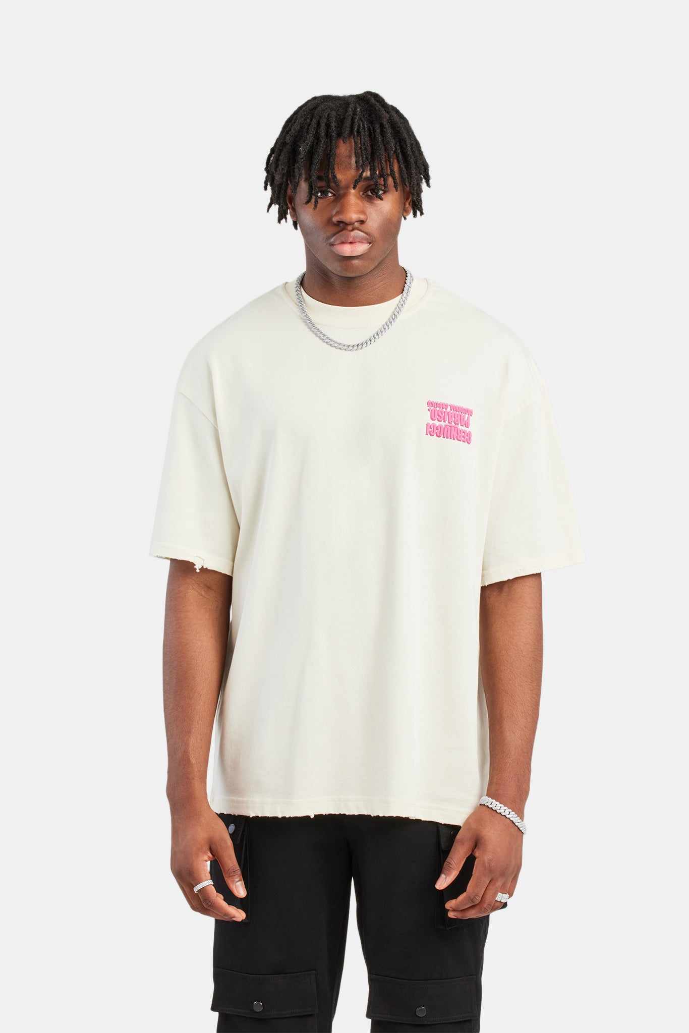 Oversize-T-Shirt mit Knabbermotiv