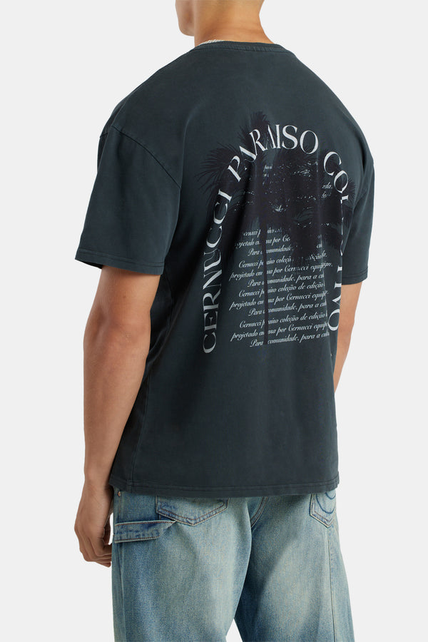 Paradise Collection Back Graphic T-Shirt - Vintage Wash