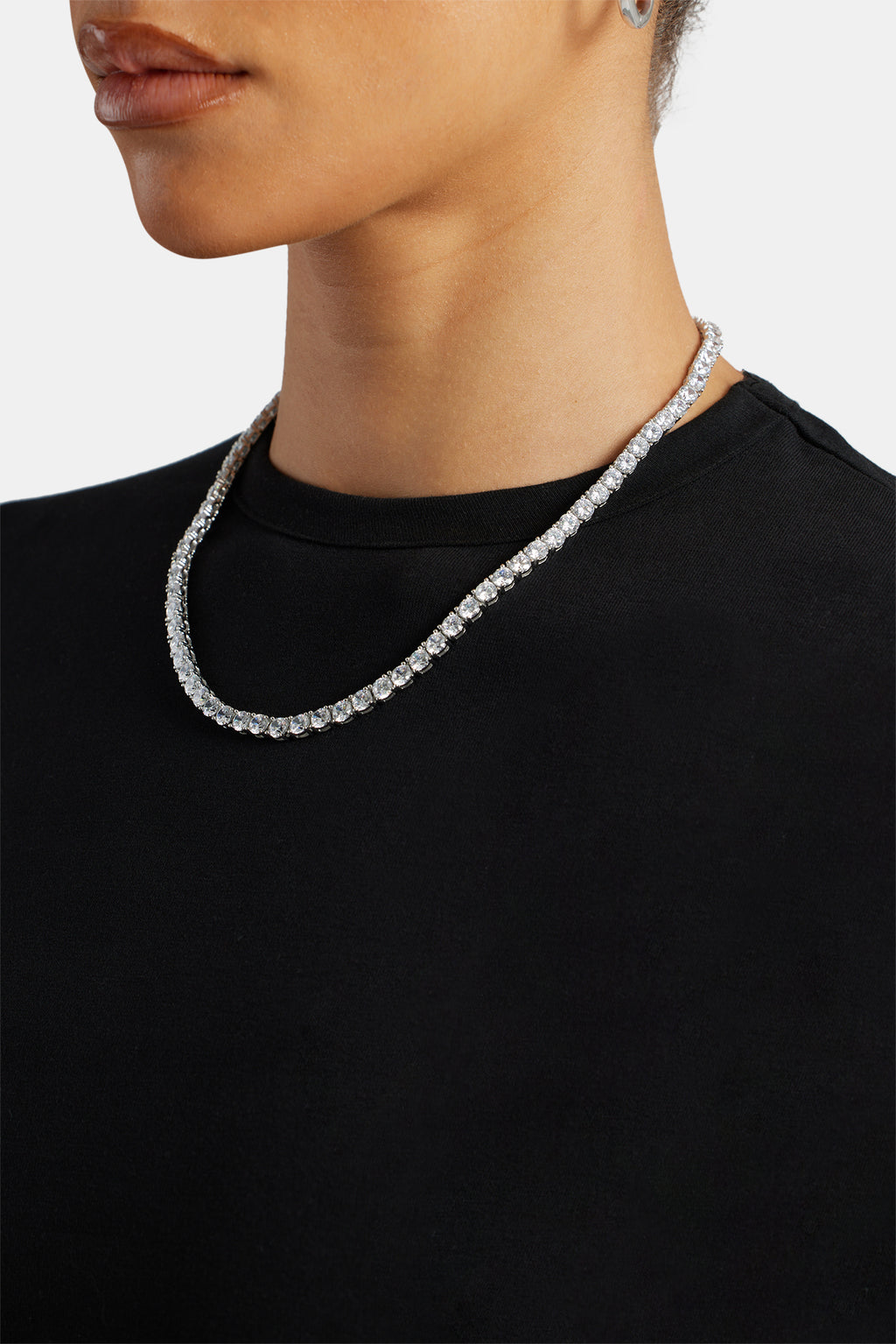 Womens 5mm Tennis Chain Womens Chains Shop Tennis Chains at