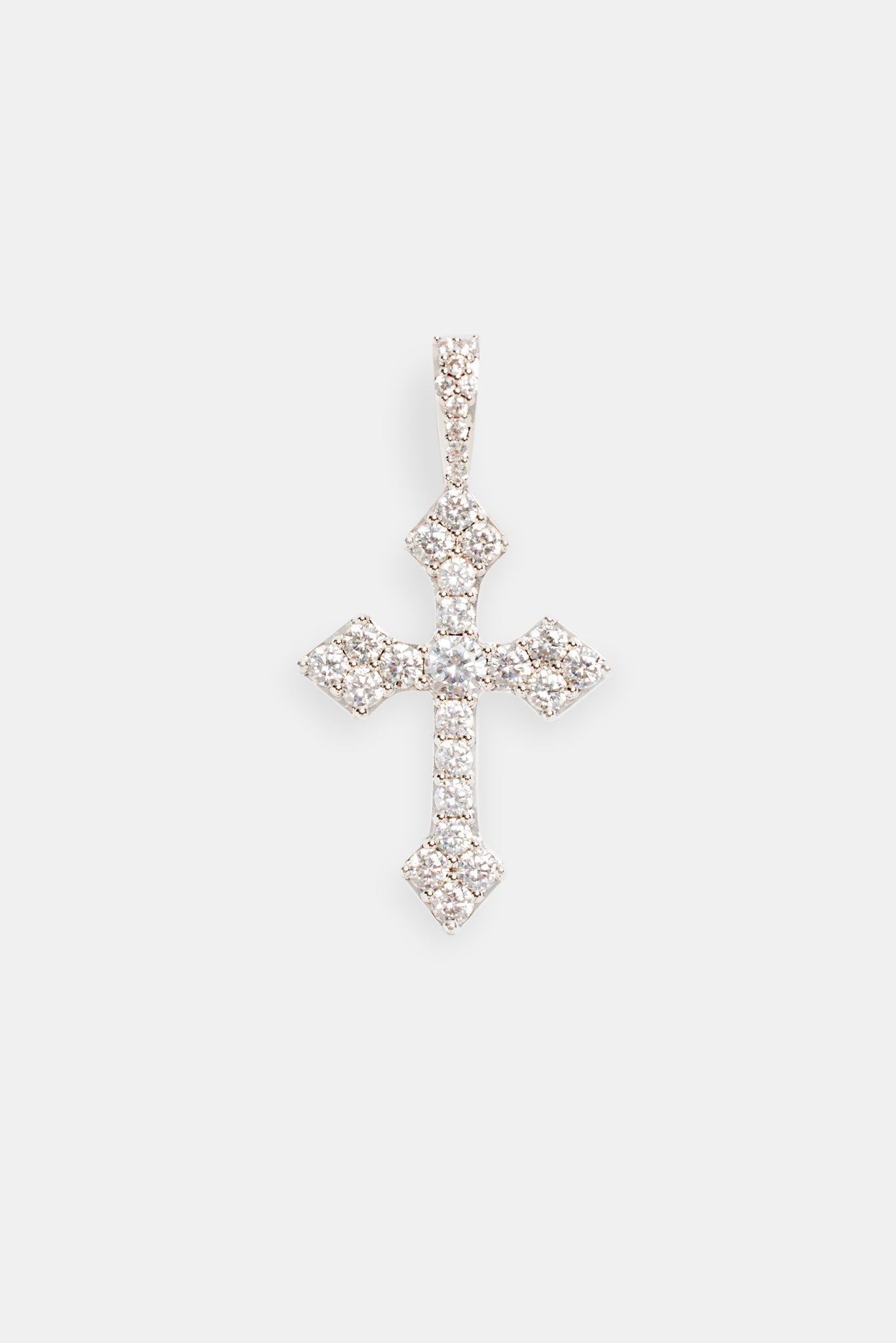 Womens Iced Celtic Cross Pendant