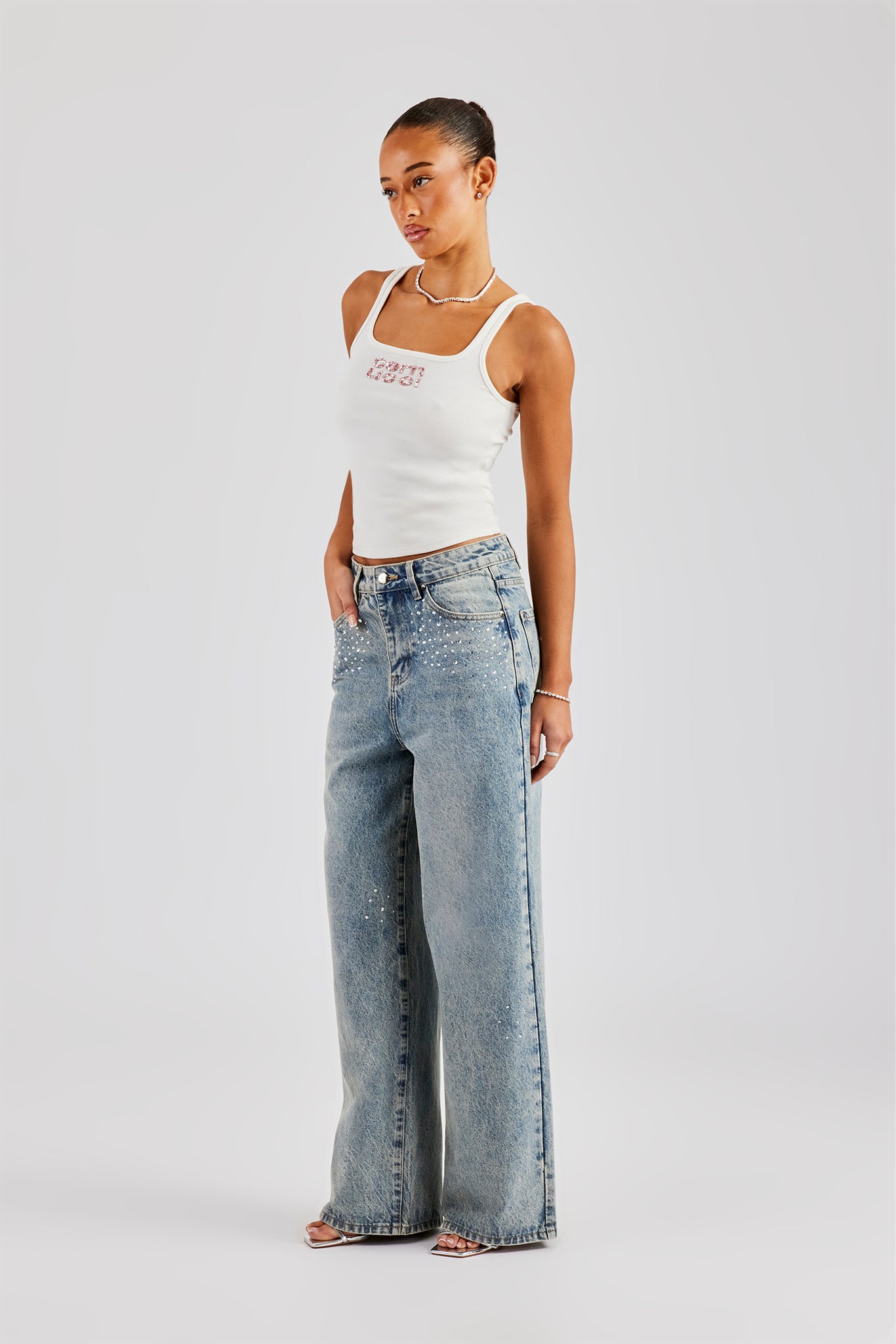 Gemstone Baggy Jean - Antique Wash | Womens Denim | Shop Denim