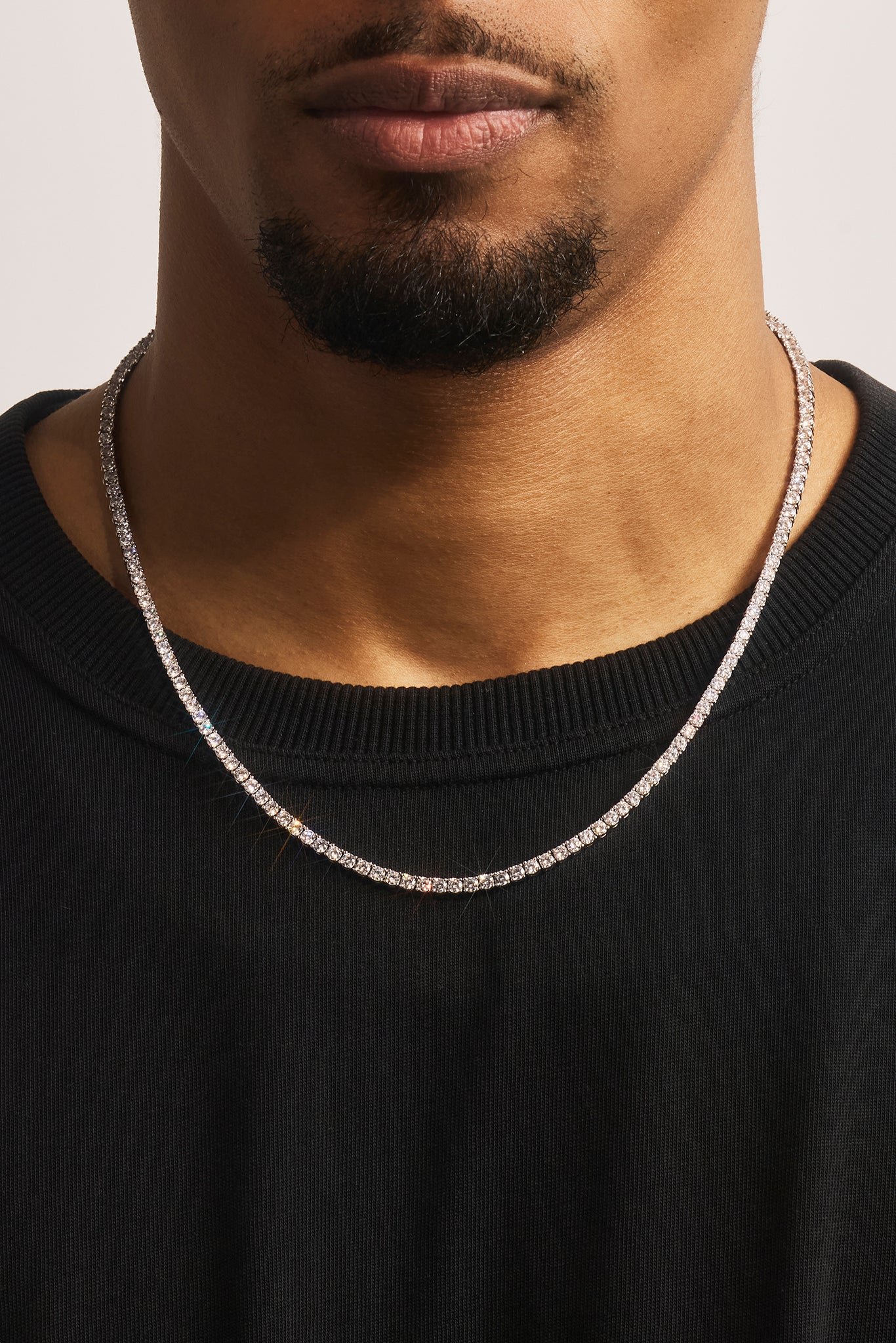 Tennis Chain - 3mm - White – Cernucci