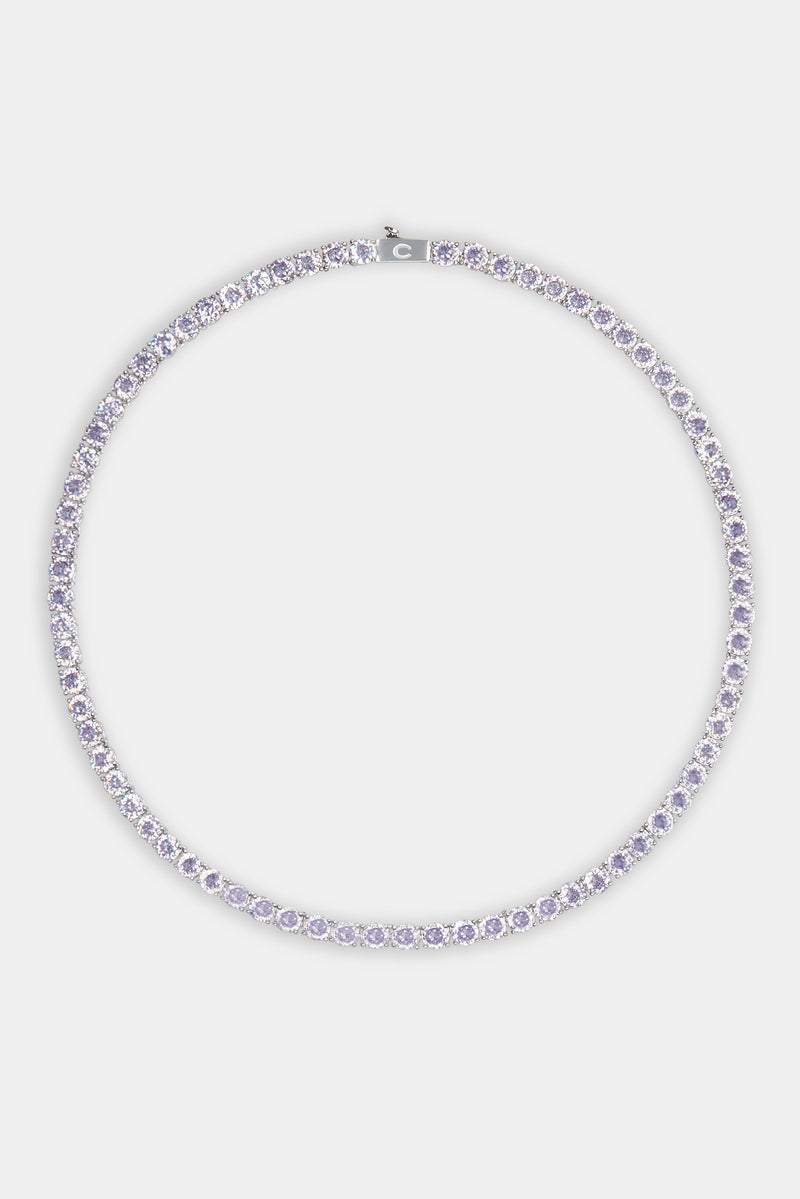 5mm Lilac Tennis Chain