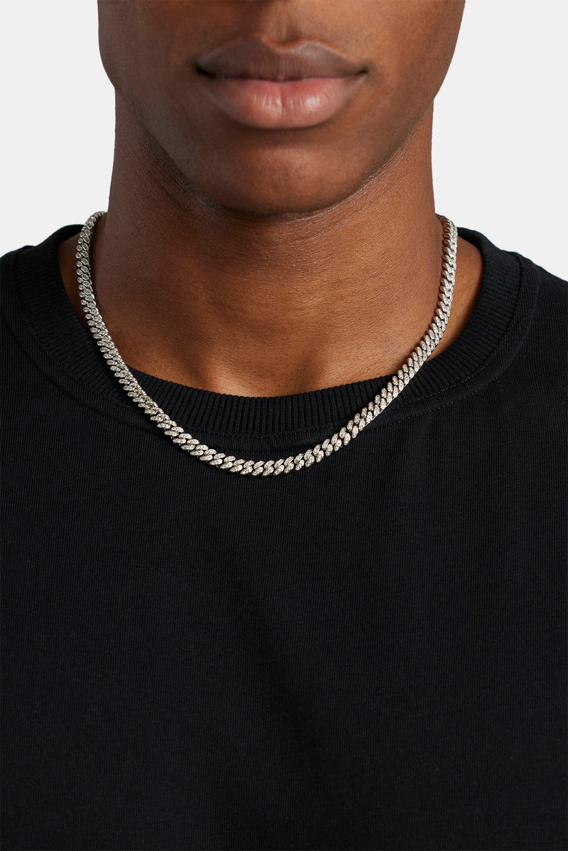 6mm Iced Cuban Chain – Cernucci - Main Image