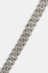 Iced Cuban Chain - 8mm - White