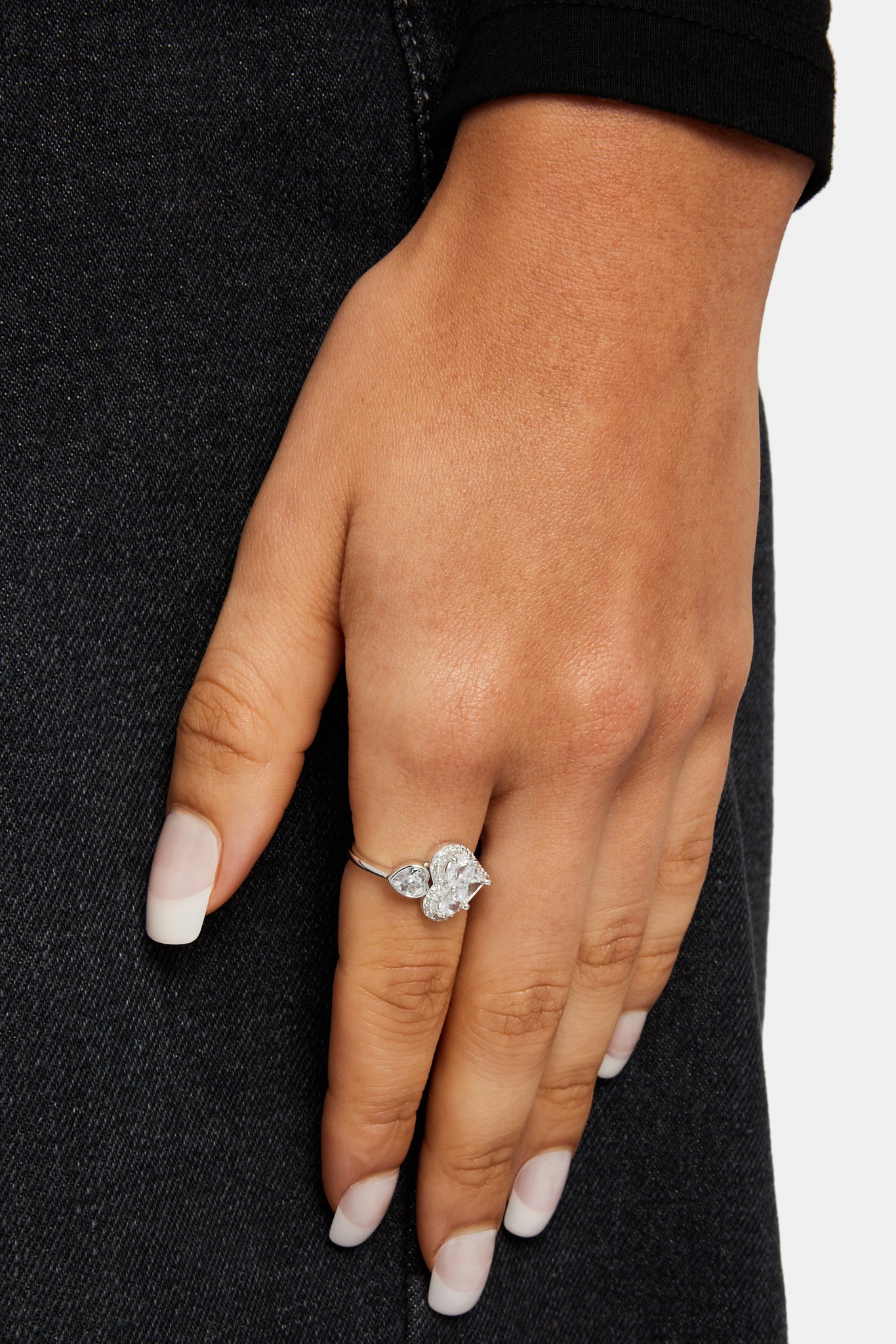 Eisiger Herz-Wickelring