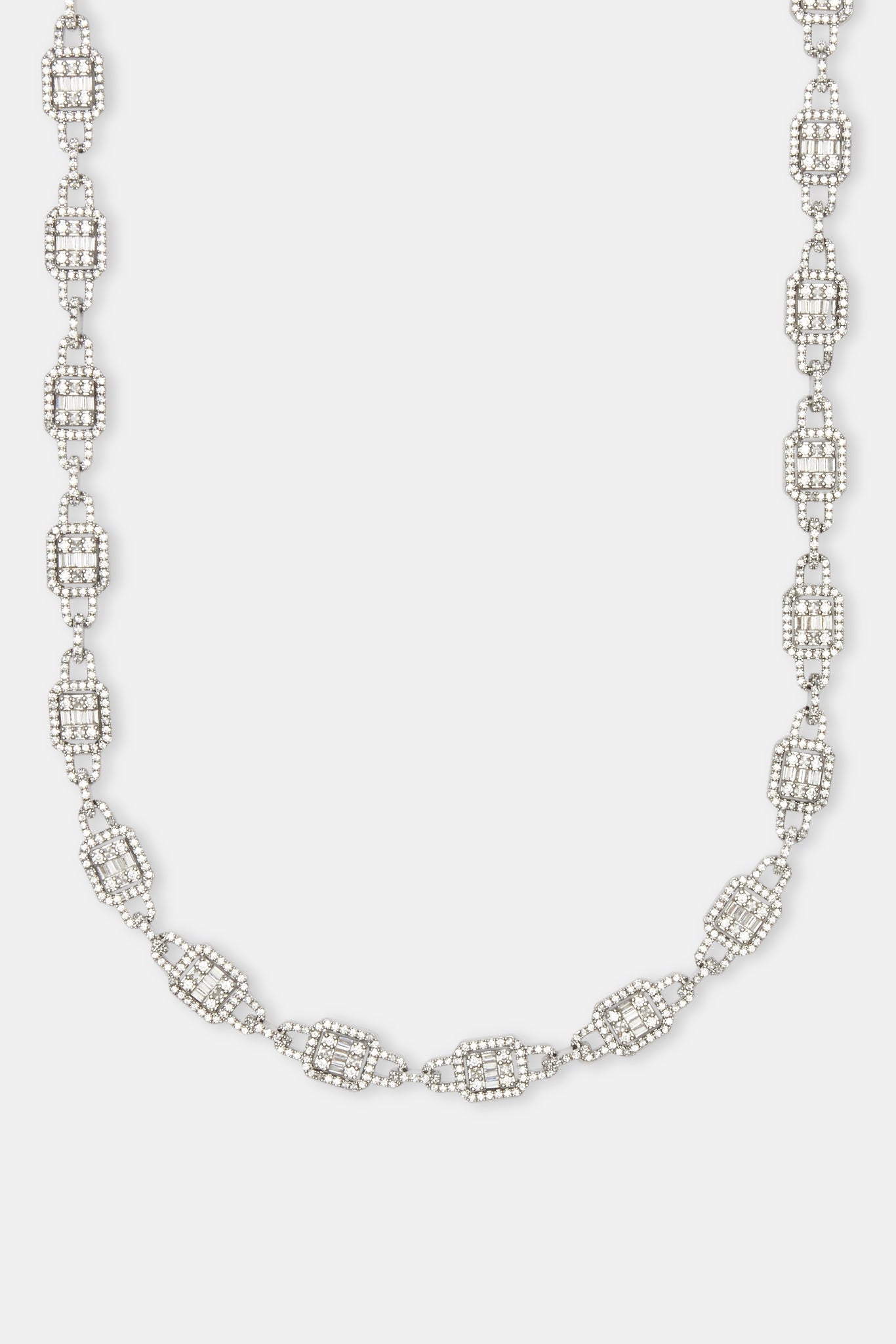 Iced Cluster Link Chain - 10mm