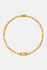 Iced 11:11 Kubanische Kette - Gold
