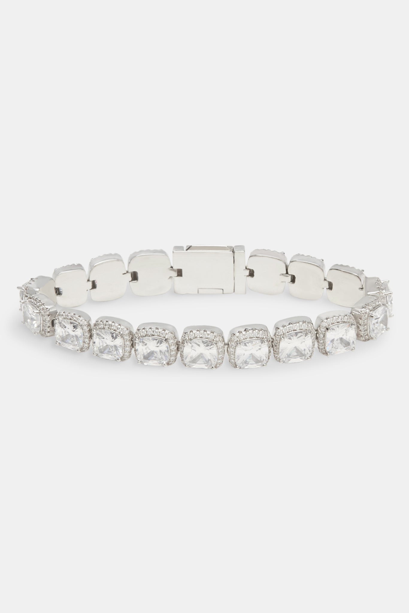 Iced Square Cluster Armband