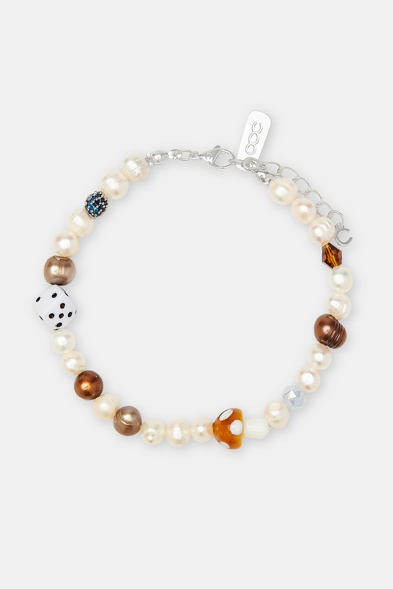 Armband mit gemischten Süßwasserperlenmotiven