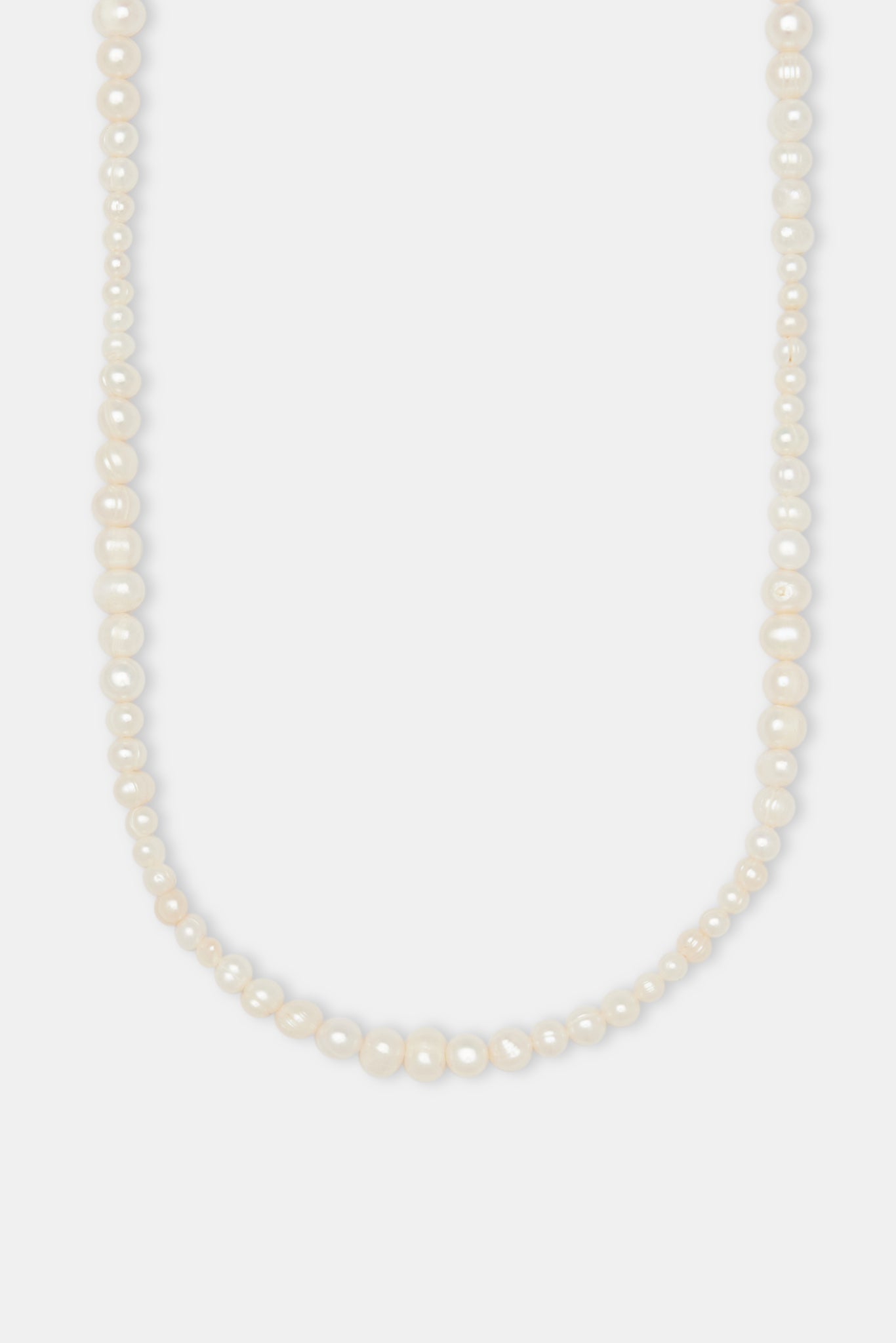 Mixed Size Freshwater Pearl Necklace