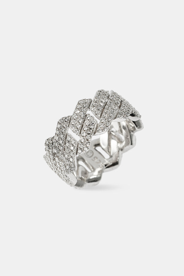 Prong Cuban Ring - 10mm