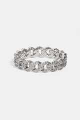 Kubanischer Ring mit Eiszapfen – 5 mm