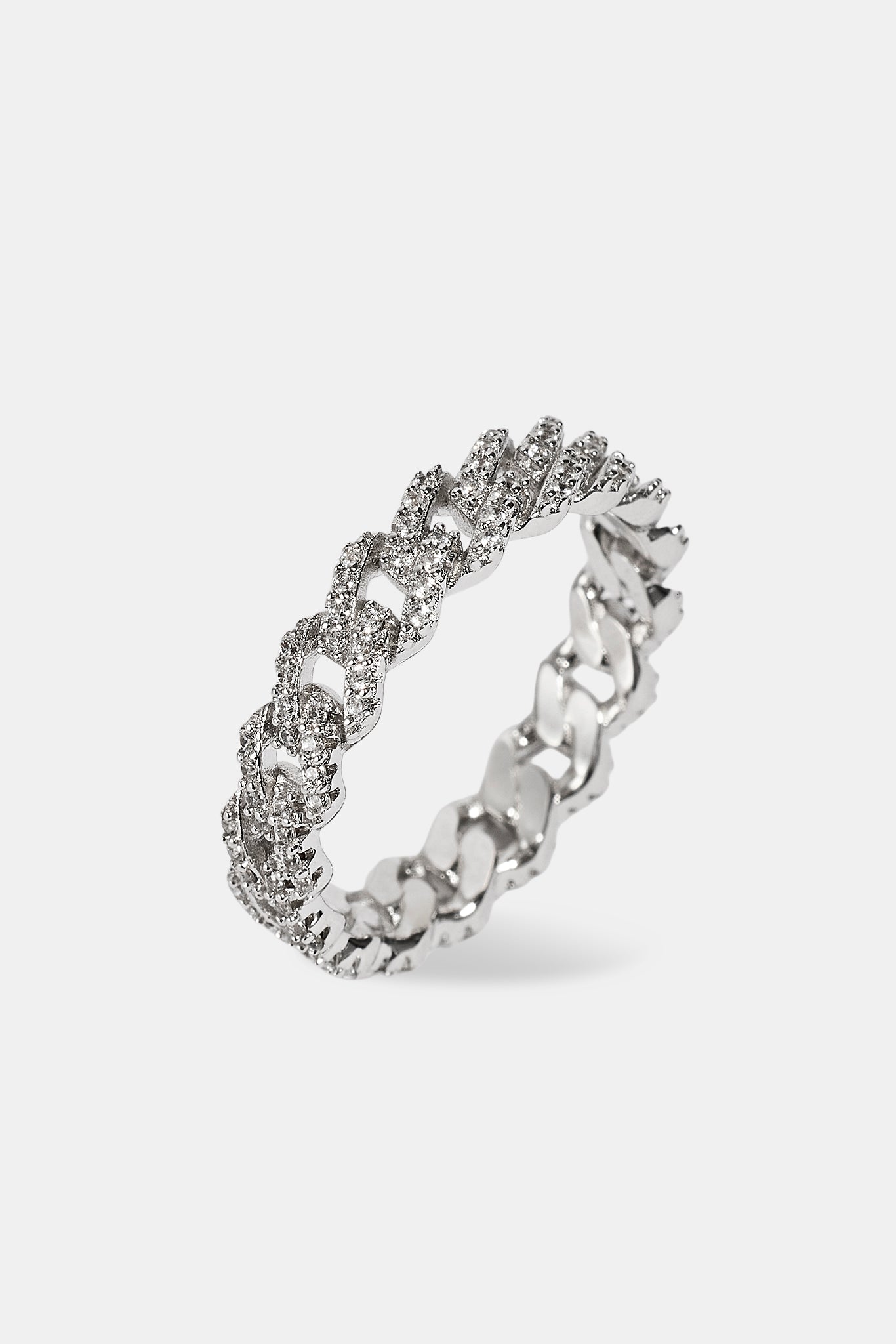 Kubanischer Ring mit Eiszapfen – 5 mm