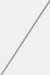 Micro Kubanische Kette - 2mm - Weiß