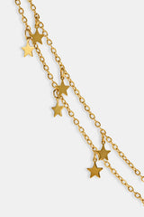Star Layered Body Chain - 5mm - Gold