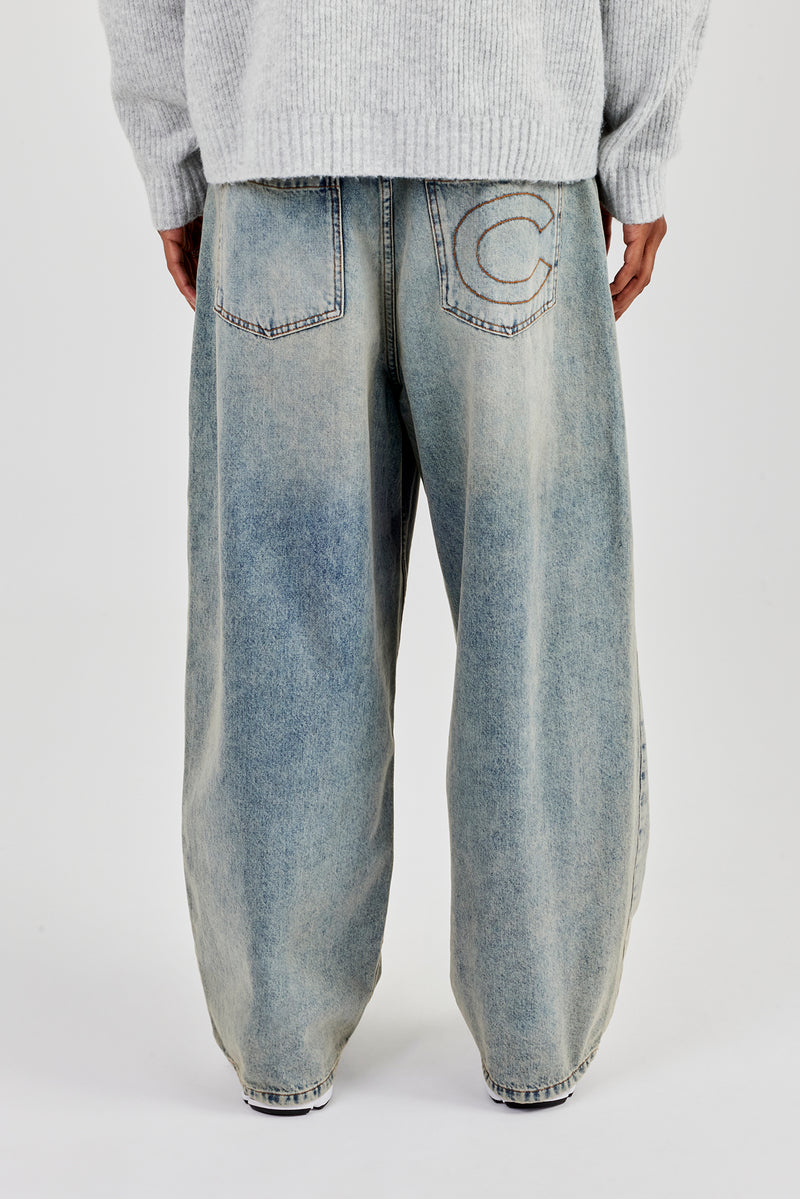 Super Baggy Jeans - Antique Wash