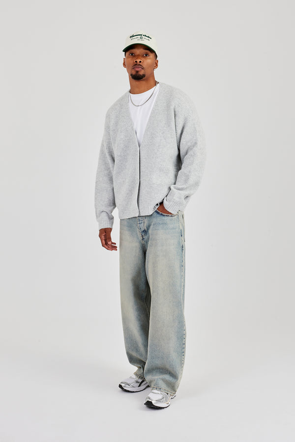 Super Baggy Jeans – Antik-Waschung